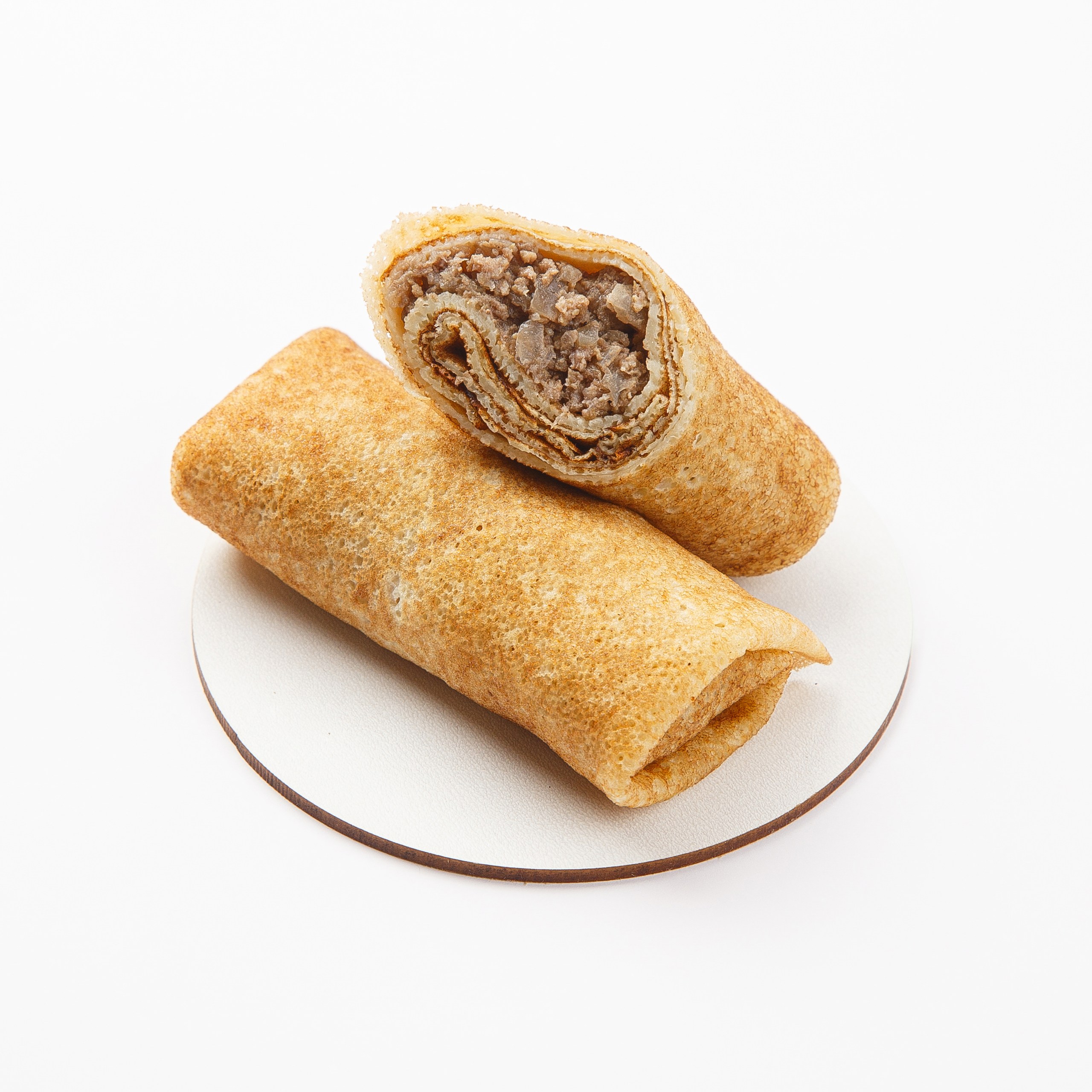 Блины с мясом
